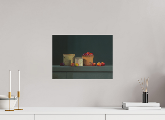 41 x 30 cm, Directdruk op dibond Plumconfiture