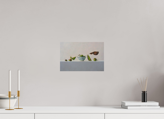 30,1 x 20 cm, Directdruk op dibond Walnuts in Chinese Bowl