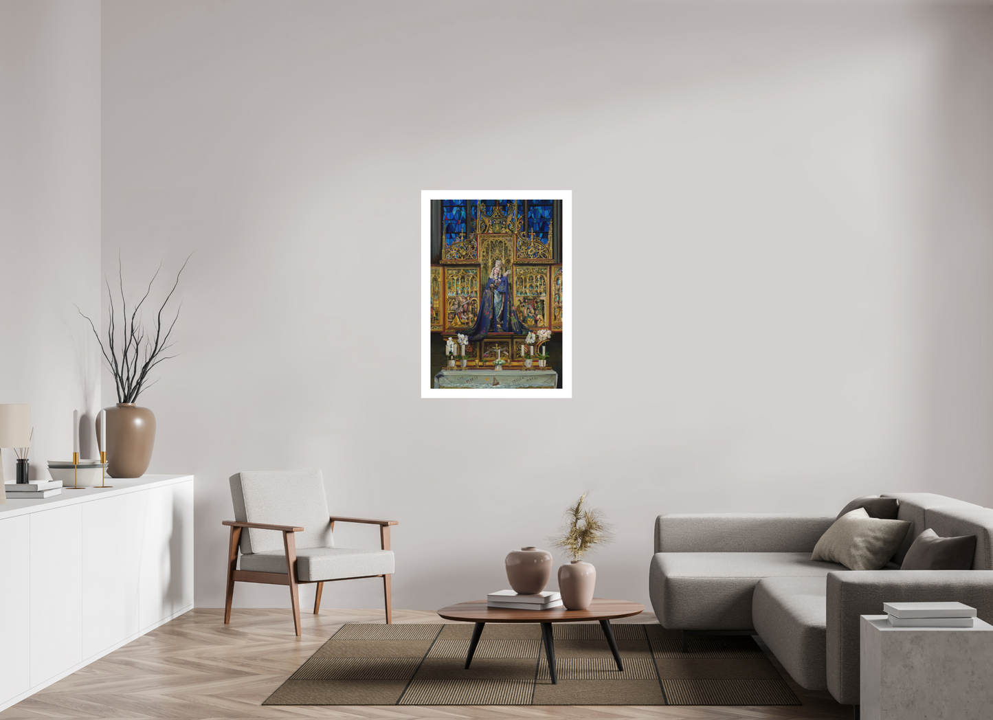 70 x 100,4 cm, Artprint op aquarelpapier "Sterre der Zee"