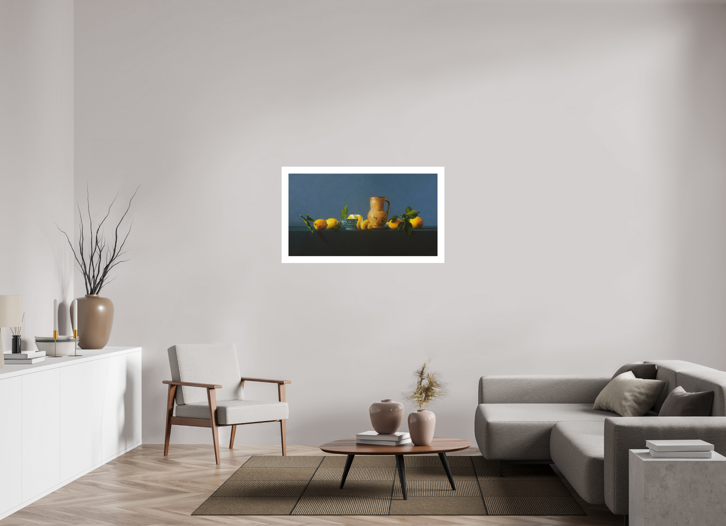 108,2 x 60 cm, Artprint op aquarelpapier f