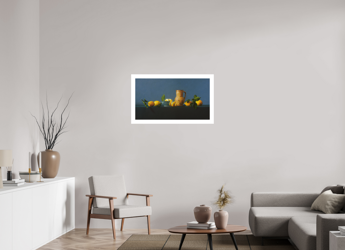 90,2 x 50 cm, Artprint op aquarelpapier f