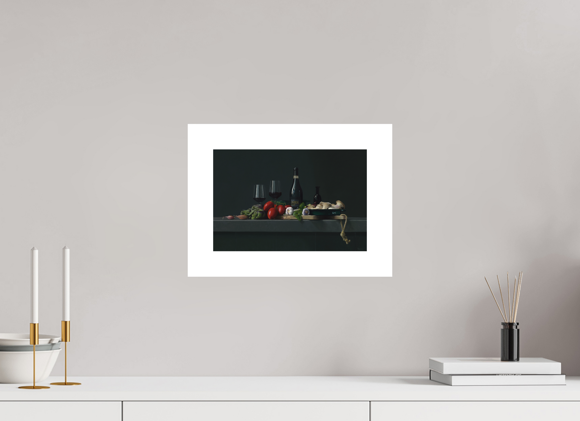 30,2 x 20 cm, Artprint op aquarelpapier La Dolce Vita