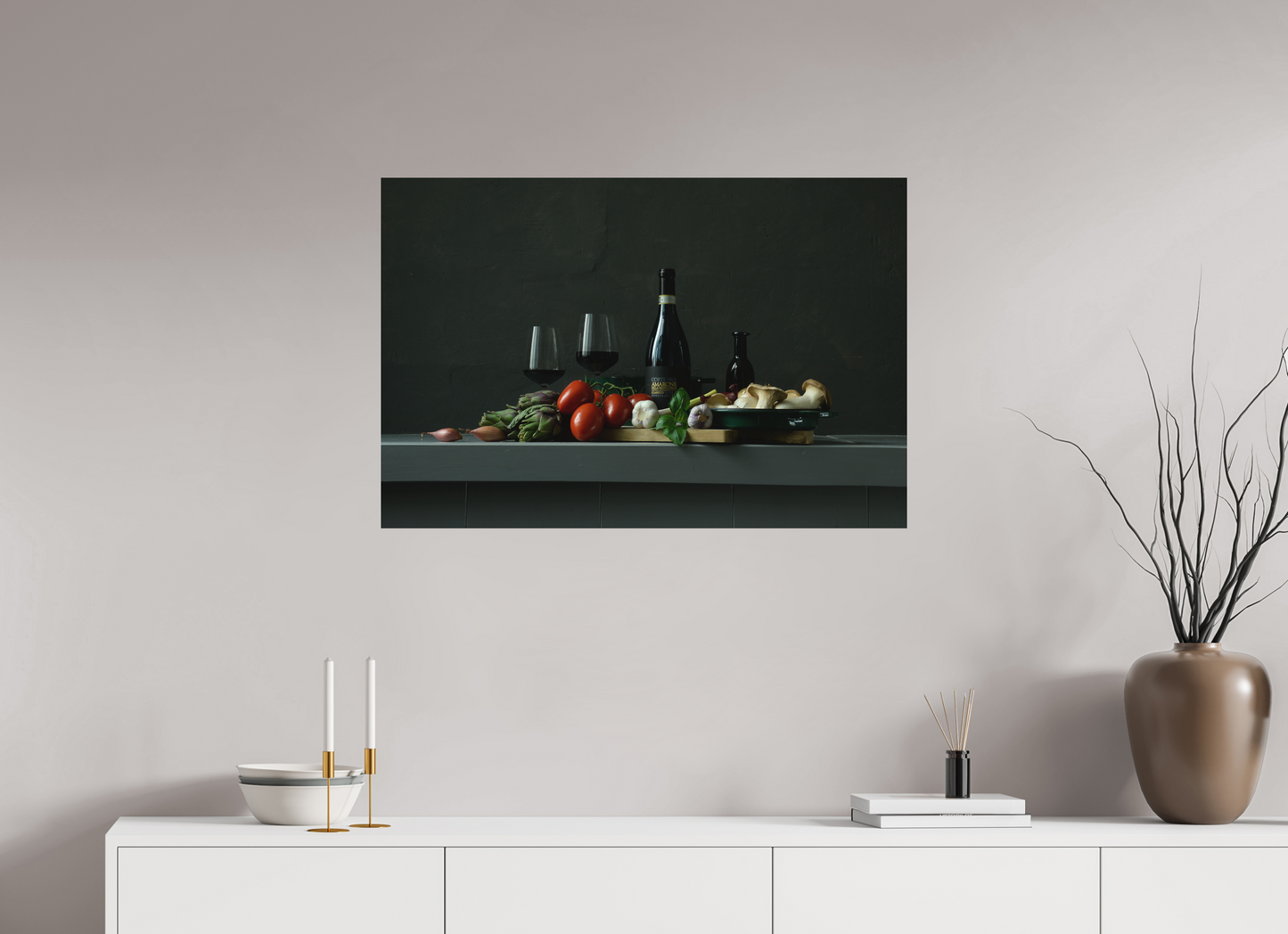 90 x 60 cm, Directdruk op dibond La Dolce Vita