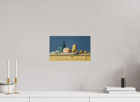32,9 x 20 cm, Directdruk op dibond Our Daily bread