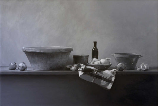 Monochrome still-life