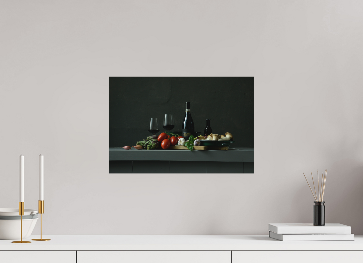 45 x 30 cm, Directdruk op dibond La Dolce Vita