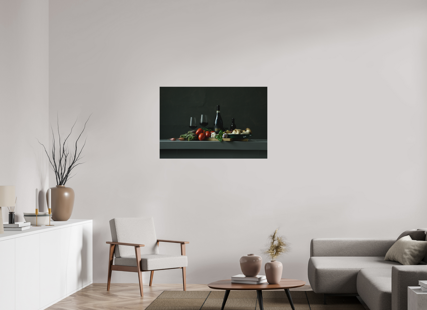 105 x 70 cm, Directdruk op dibond La Dolce Vita