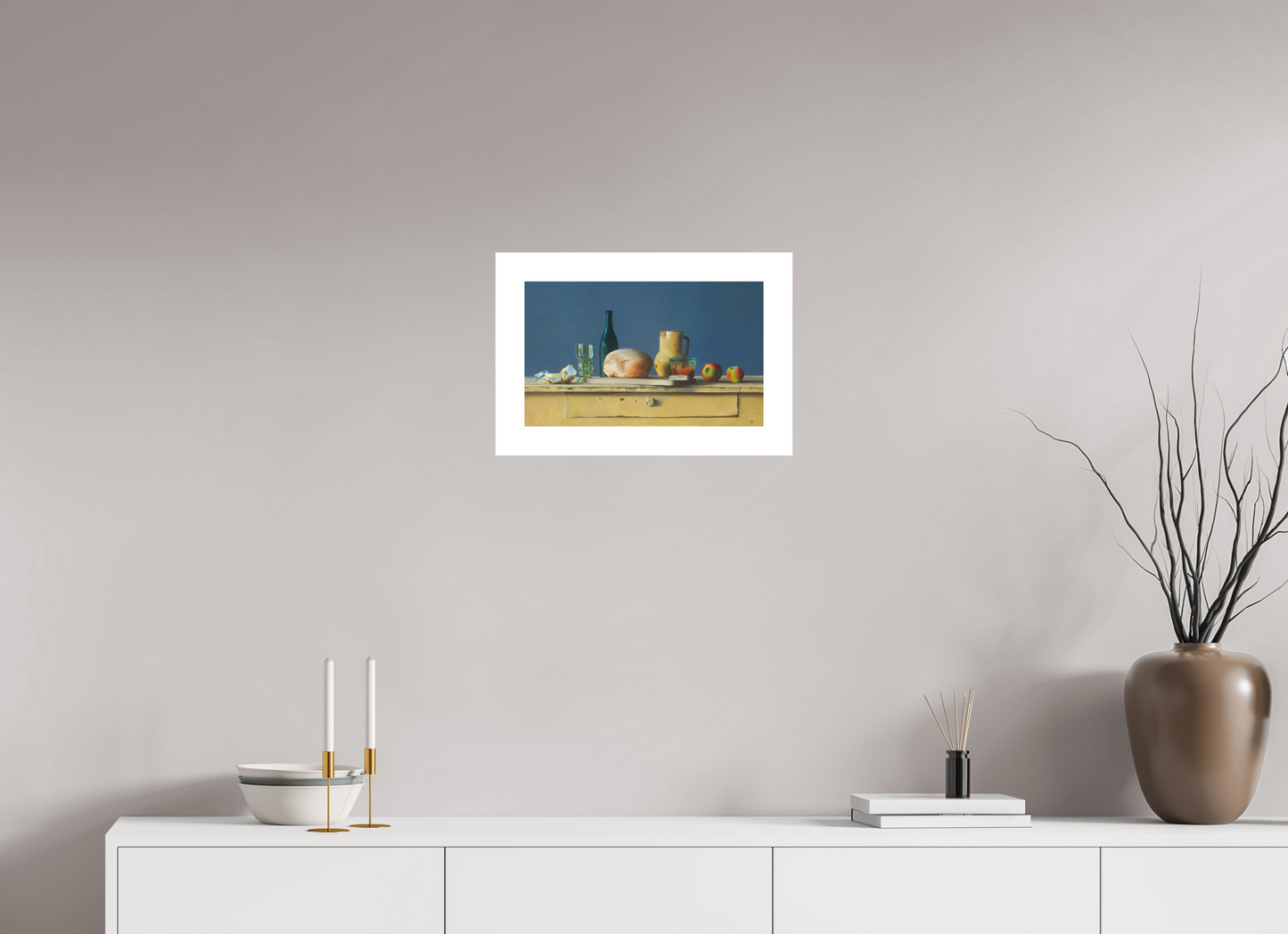 41,2 x 25 cm, Artprint op aquarelpapier Our Daily bread
